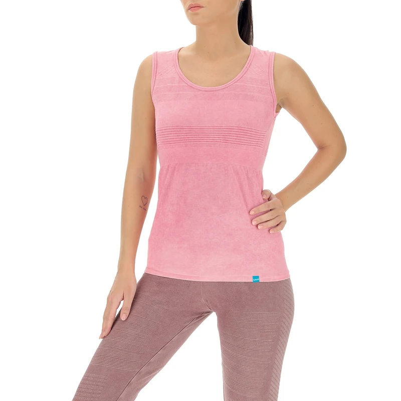 UYN O101983 to-BE OW Singlet Sports Vest Women's Rose Tea L