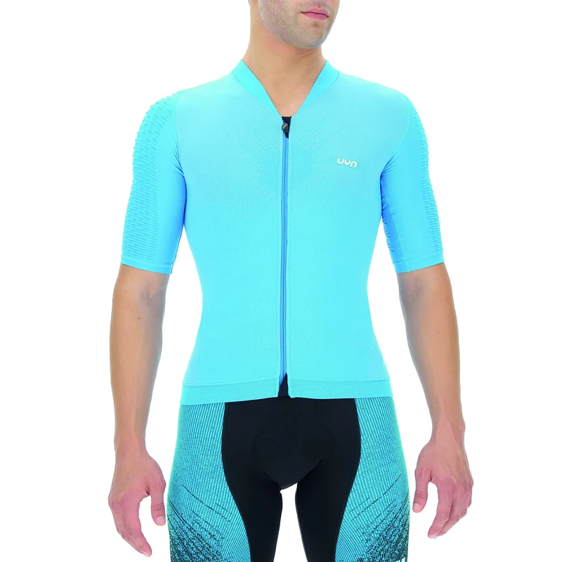 UYN O102001 Biking AIRWING OW SH_SL T-Shirt Men's Turquoise/Black L