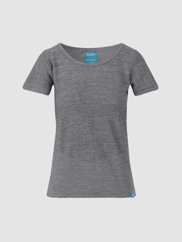 UYN O101987 Natural Training OW Short SL_ T-Shirt Women's Gray Melange M