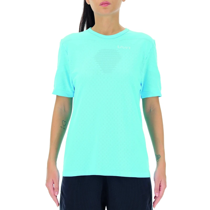 UYN O101996 Running Airstream OW SH_SL. T-Shirt Women's Blue Atoll M