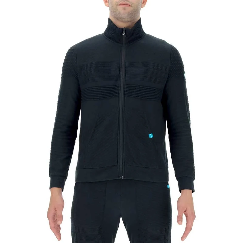 UYN O101994 Natural Training OW Full Zip Long SL_ T-Shirt Men's Board S