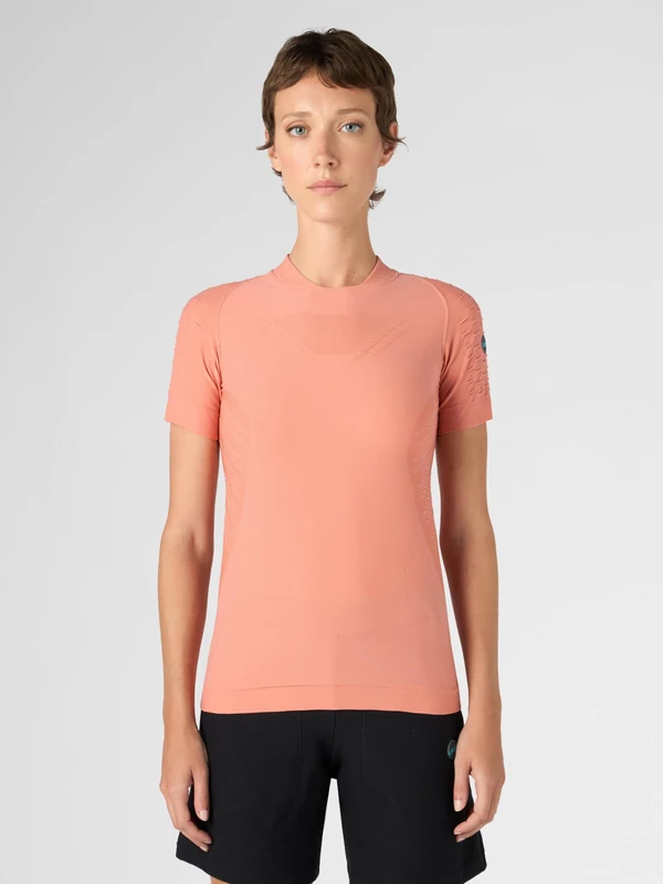 UYN O102027 Run FIT OW SH_SL T-Shirt Women's Copper Coin L - Image 1