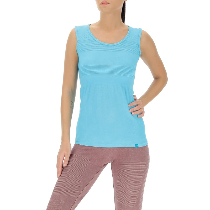 UYN O101983 to-BE OW Singlet Sports Vest Women's Arabian Blue XS