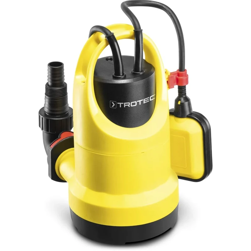 TROTEC TWP 4006 E Clear Water Submersible Pump Powerful 400 W to Pump up to 7,300 liters per Hour