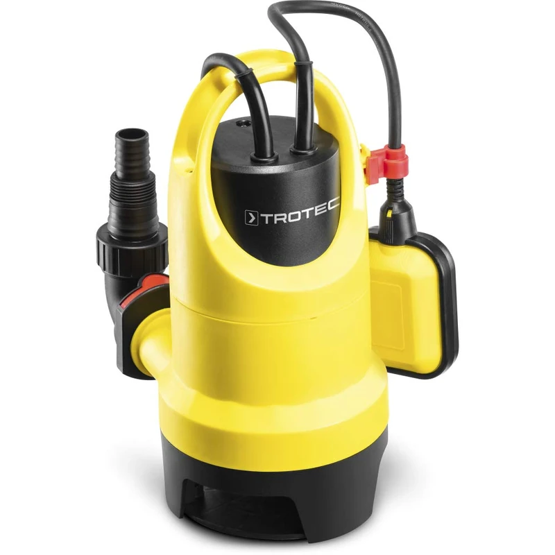 TROTEC TWP 4036 E Submersible Sewage Pump Powerful 400W Power to Pump up to 7,500 liters per Hour