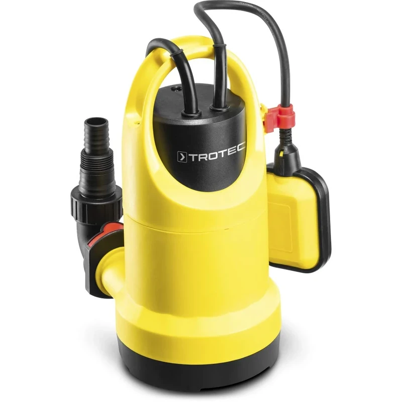 TROTEC TWP 7506 E Submersible Pump for Clear Waters. Powerful 750 W Power to Pump up to 13,000 litres per Hour