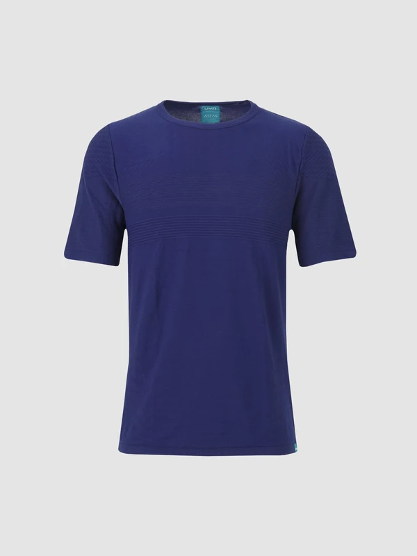 UYN O101993 Natural Training OW SH_SL T-Shirt Men's Deep Blue L