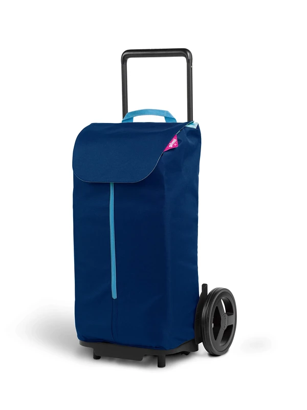 GIMI Komodo | Front Zip Weight Trolley | Weight Trolley with Large Wheels and Mudguard | 50L Load Capacity | 45 x 38 x 96cm