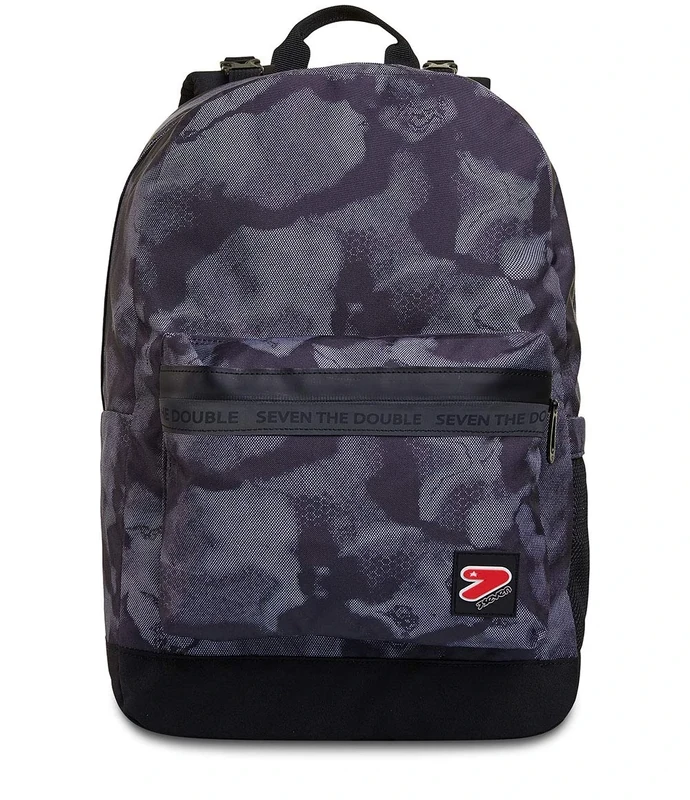 Seven REVERSIBLE BACKPACK WITH HEADPHONES - THE DOUBLE SMOKED CAMO