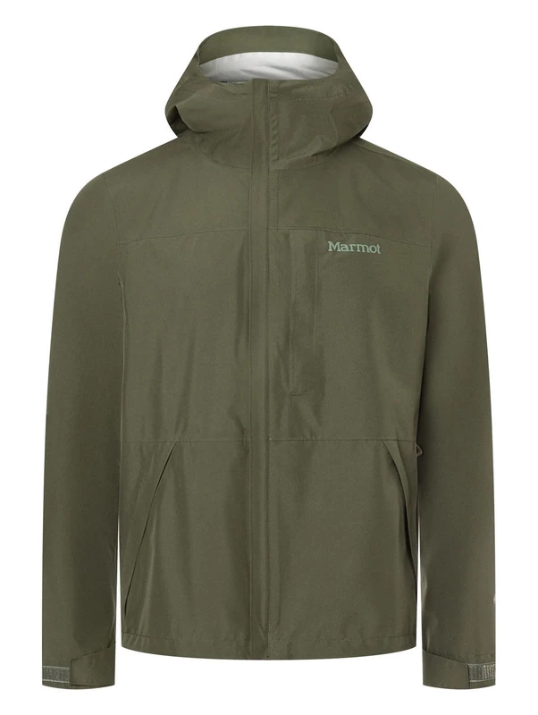 Marmot Men's Waterproof Gore-Tex Jacket, Lightweight Rain Jacket, Windproof Raincoat, Breathable Windbreaker, Ideal for Running and Hiking, Nori, XL