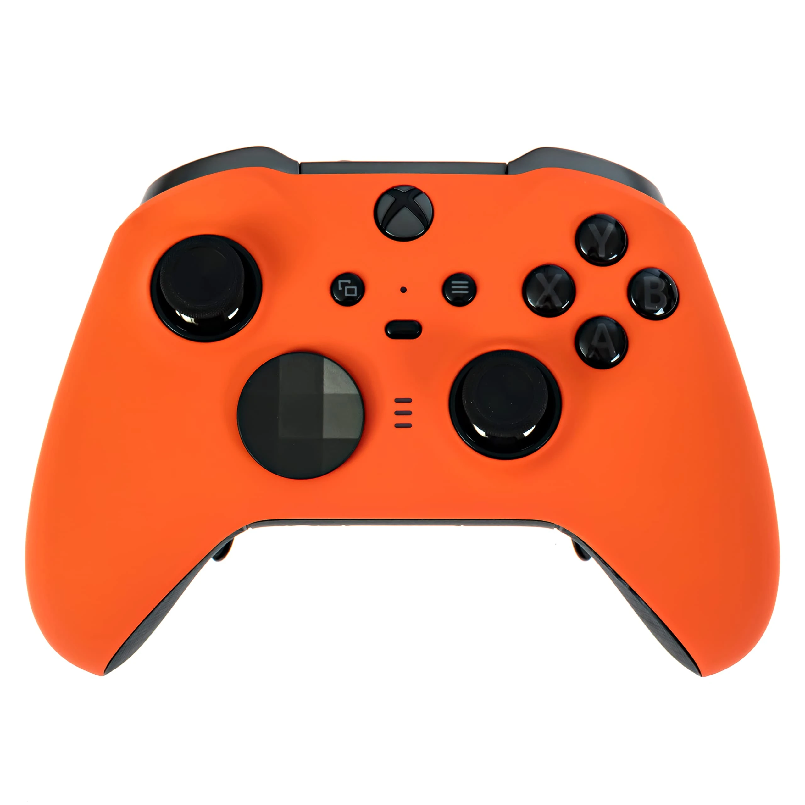 Xbox Elite Series 2 Custom Soft Touch Controller - Soft Touch Feel, Added Grip, Neon Orange Color - Compatible with Xbox One, Series X, Series S