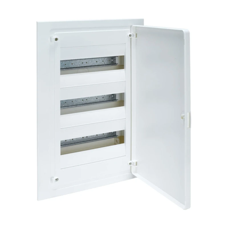 ICT Registration Box, Horizontal Registration Association, White, 7.2 x 50.7 x 67 cm (Reference: Hager VF312ICT) - Image 1