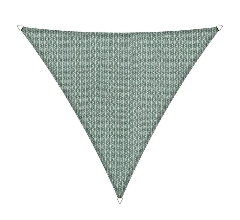 Shadow Comfort Shade Sail Sunshade Water Permeable HDPE Garden Awning for Outdoor Garden Terrace UV Block - Triangle 3.6x3.6x3.6m - Country Blue