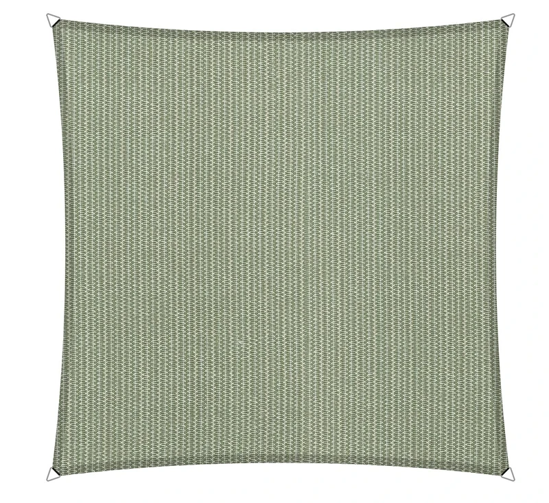 Shadow Comfort Shade Sail Sunshade Water Permeable HDPE Garden Awning for Outdoor Garden Terrace UV Block - Square 5x5m - Country Blue