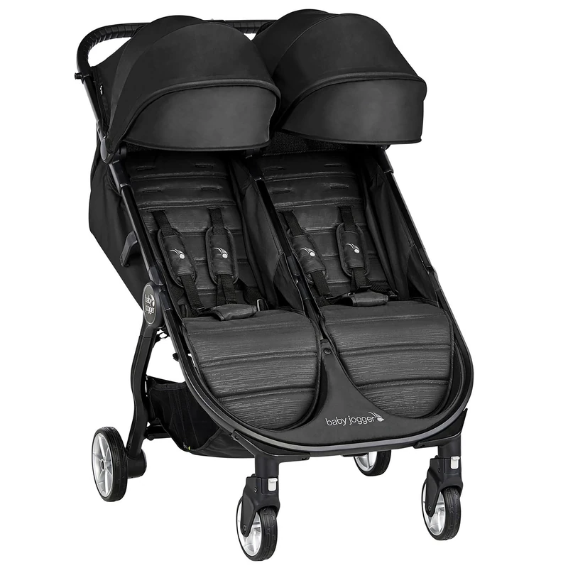Baby Jogger City Tour 2 Double Stroller - Pitch Black