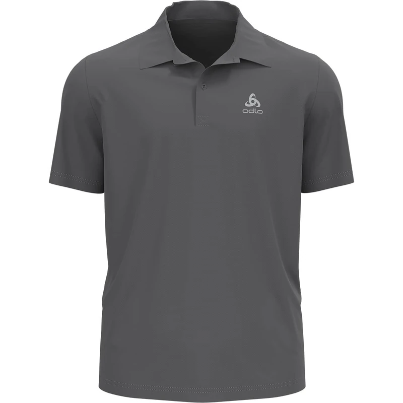 Odlo Men's CARDADA Polo Shirt, odlo Steel Grey, XXL
