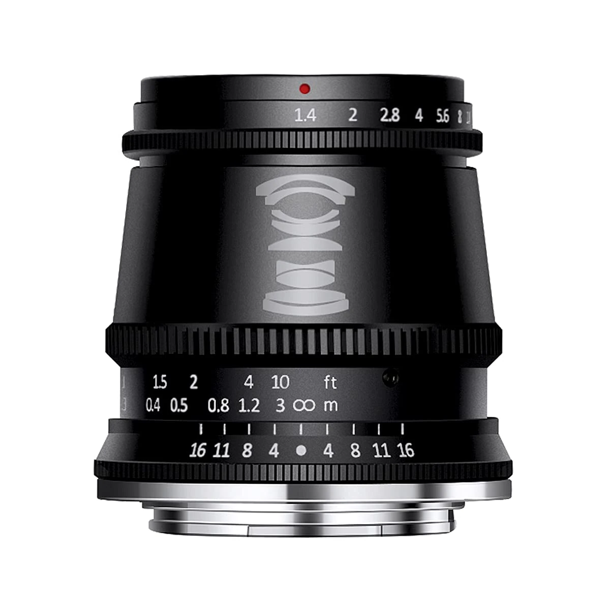TTArtisan 17mm F1.4 Metal Bodied Lens Compatible with Sony E Mount - Black