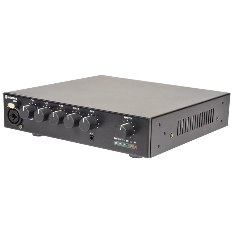 Adastra | UA Series Compact Mixer Amplifier with Multiple input channels | 60W