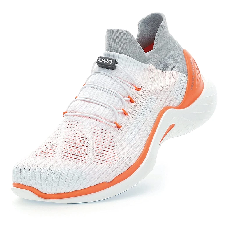 UYN Y100040-W101 City Running Sneaker Women White/Orange UK 7.5