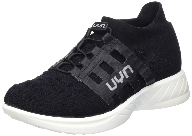 UYN Y100052-B036 3D Ribs Tune Sneaker Women Black/Charcoal UK 3.5