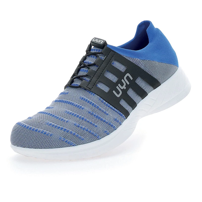 UYN Y100051-G177 3D Ribs Tune Sneaker Men Grey/Blue UK 6