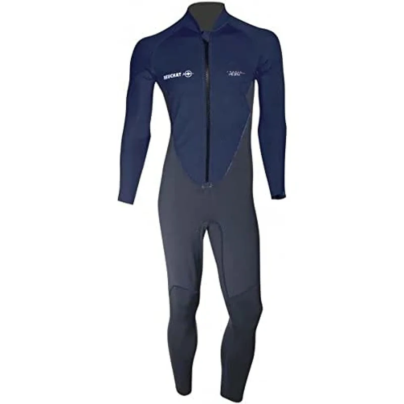Beuchat Men's Atoll Jumpsuit, Navy Blue, Medium