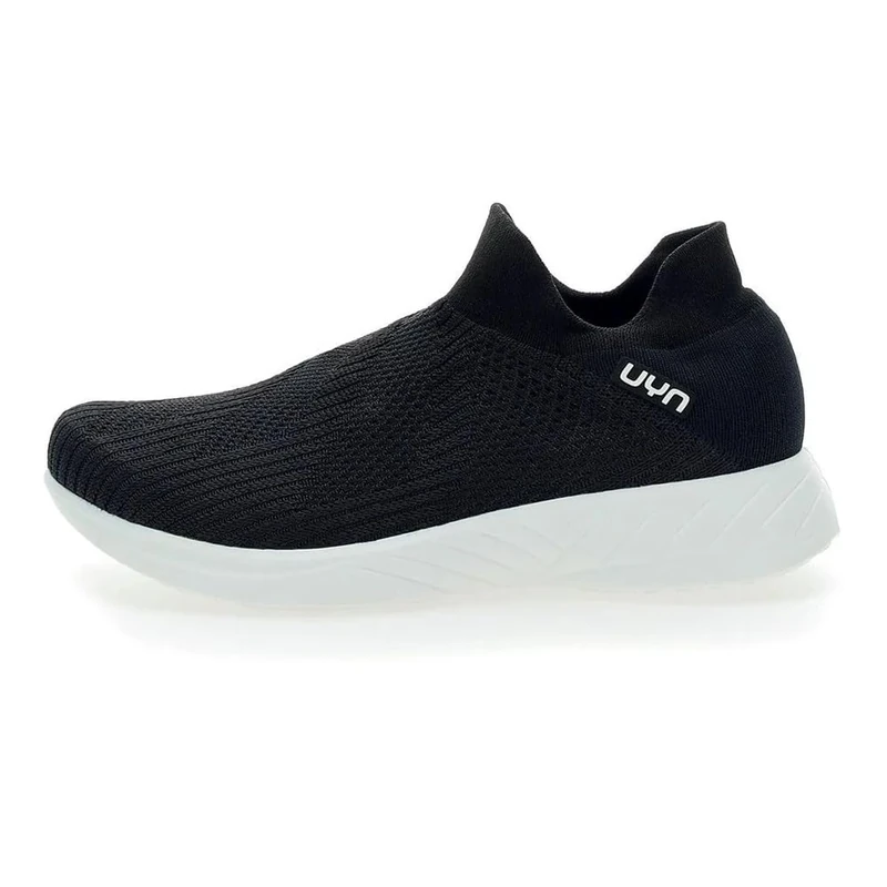 UYN Y100057-B000 Free Flow Metal Sneaker Men Black UK 9