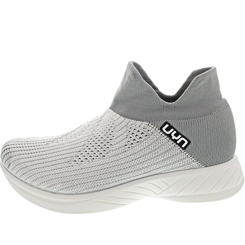 UYN Y100059-W068 Free Flow Metal Sneaker Women White/Grey UK 3.5
