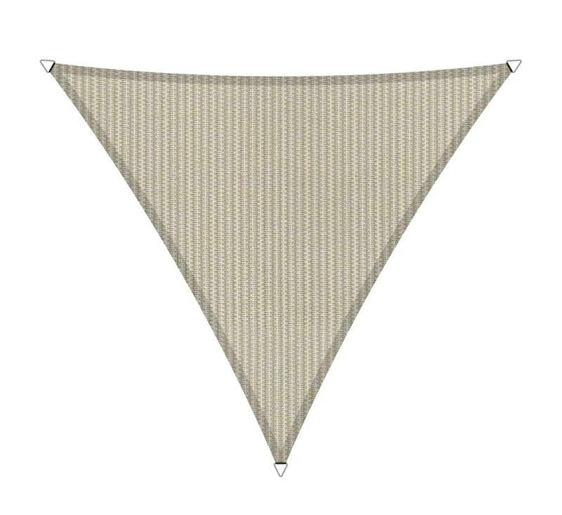 Shadow Comfort Shade Sail Sunshade Water Permeable HDPE Garden Awning for Outdoor Garden Terrace UV Block - Triangle 6x6x6m - Sahara Sand