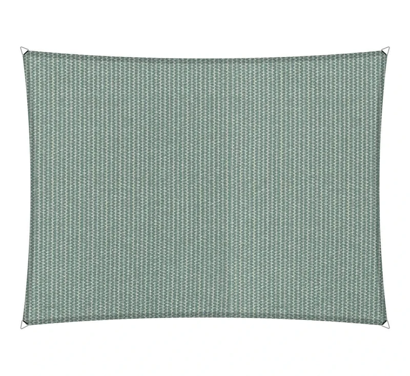 Shadow Comfort Shade Sail Sunshade Water Permeable HDPE Garden Awning for Outdoor Garden Terrace UV Block - Rectangle 4x5m - Country Blue