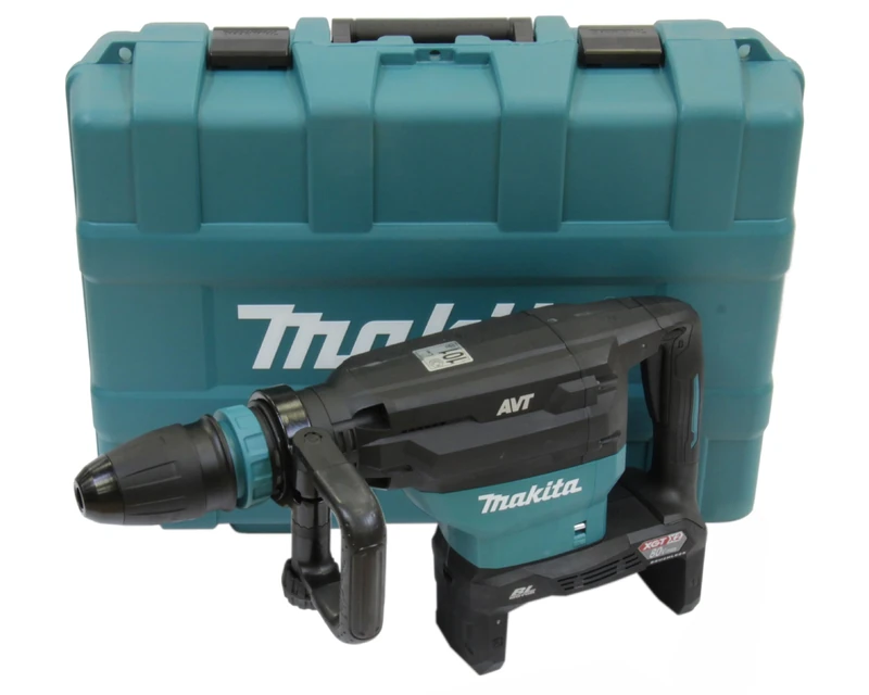 Makita HM002GZ03 Twin 40V Max (80V) Li-ion XGT Brushless SDS-Max Demolition Hammer Supplied in a Carry Case - Batteries and Chargers Not Included