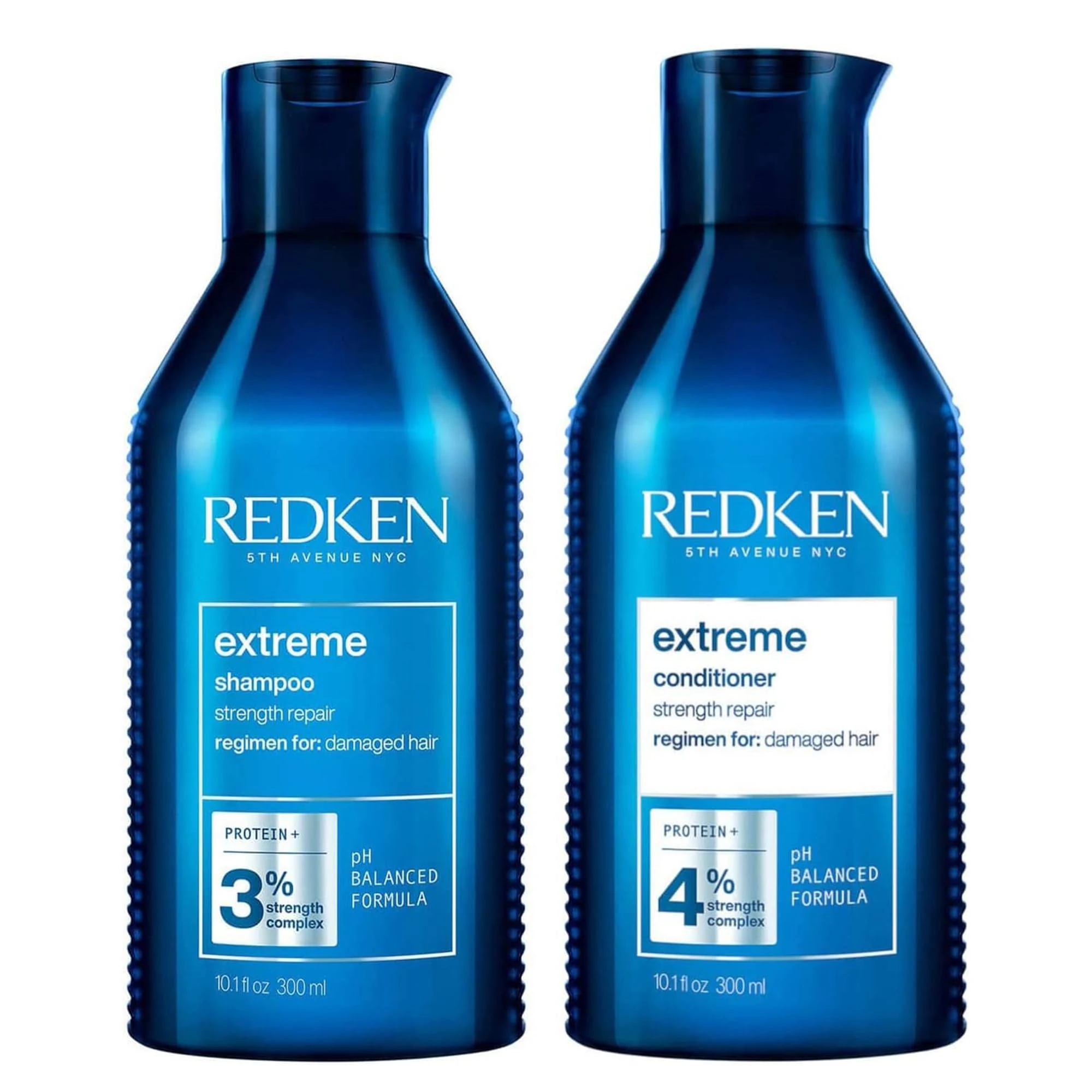 REDKEN Extreme, Shampoo and Conditioner Set, For Damaged Hair, Repairs Strength & Adds Flexibility, 300 ml