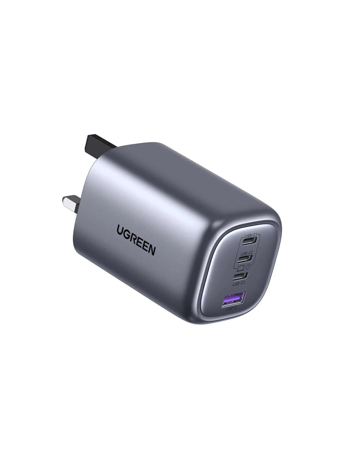 UGREEN USB C Charger 100W Fast Charger Plug Nexode 4-Port GaN Laptop Charger Compatible with MacBook Pro M3/Air, ThinkPad, Pixelbook, iPad Pro, iPhone 17 Pro/Air/17/16/15, Galaxy S24, etc