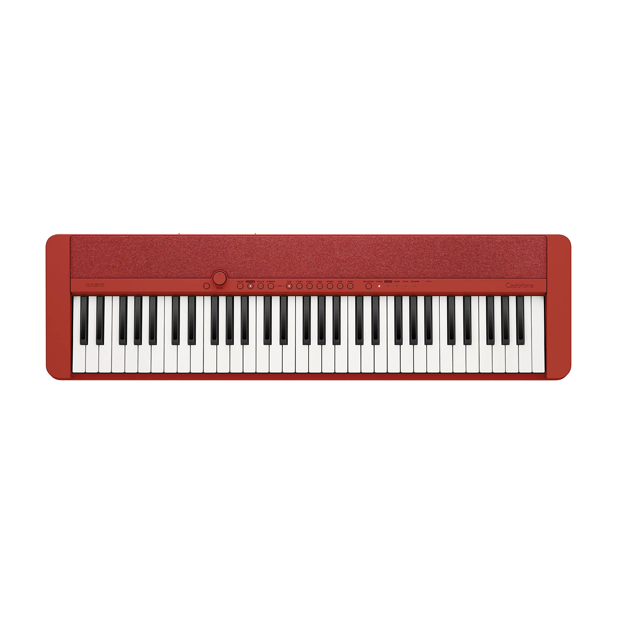 Casio CT-S1 Portable Piano keyboard Red