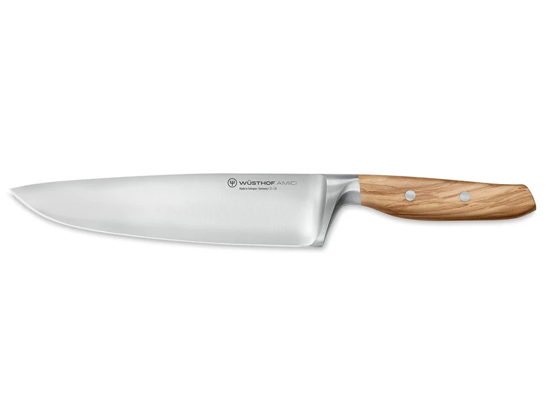 Wüsthof Amici 8 Inch Chef's Knife, Silver - Image 1