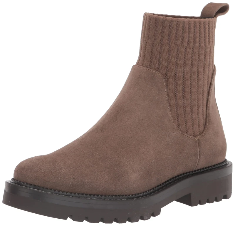Blondo Women's Waterproof Hallie Ankle Boot, Dk Taupe, 6.5 UK