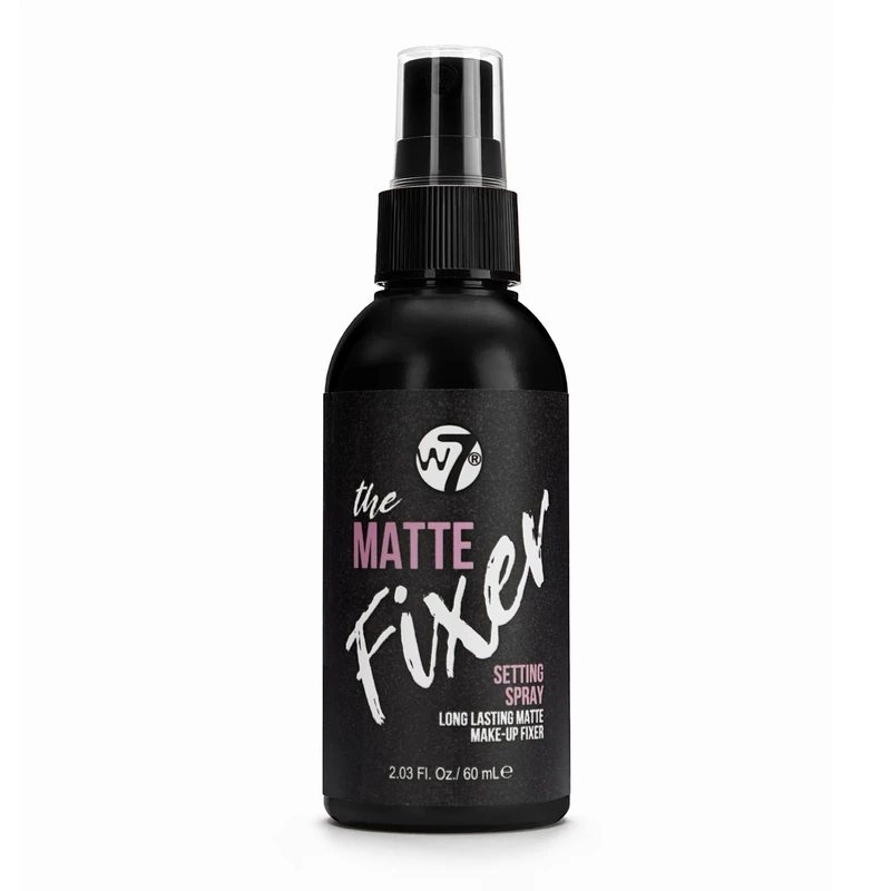 W7 The Fixer Makeup Setting Spray - Matte Finish - Long-Lasting, Ultra-Fine Formula - Cruelty Free and Vegan