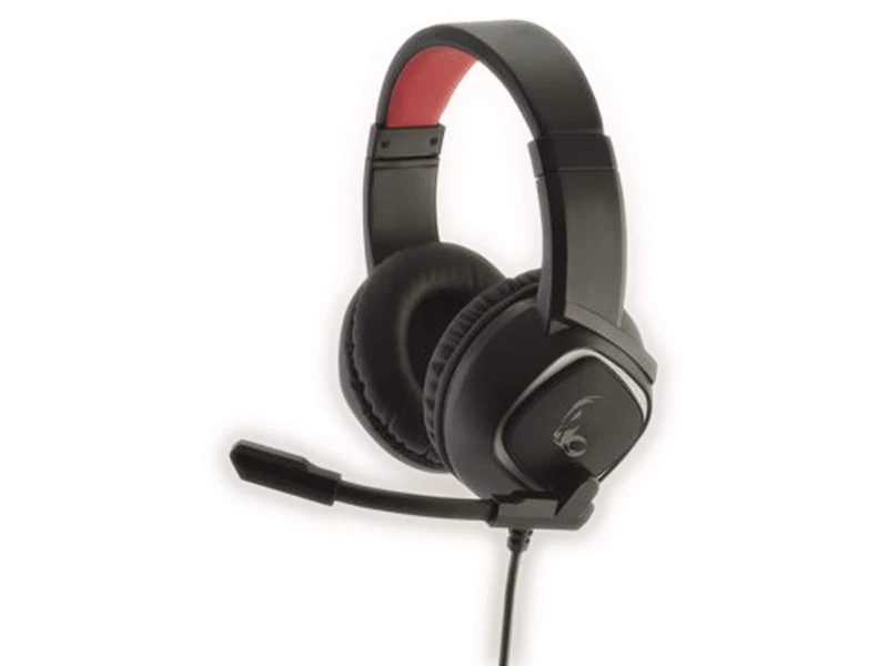 MR Gaming Series MediaRange MRGS301 Game 7.1 Surround Headphones with Cable Black/Red