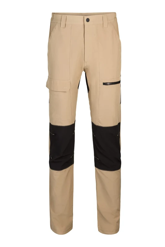 VELILLA Unisex (103022s) Pantalón Trekking Multibolsillos Color Arena Y Negro Talla M Trekkinghose mit Mehreren Taschen, Sandfarben, Größe M, Beige/Sand/Schwarz, M - Image 1
