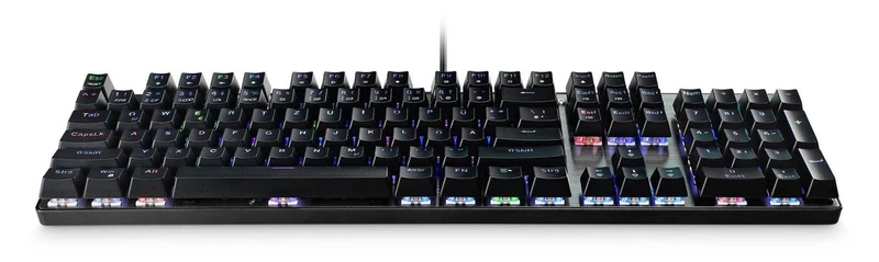 MediaRange MRGS101 Gaming Keyboard with Cable 104 Keys 14 Farbodi Black