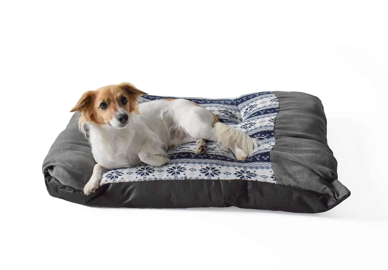 Sogni e Capricci Pets N.2 Cushion Snow, Blue, 88 x 69 cm