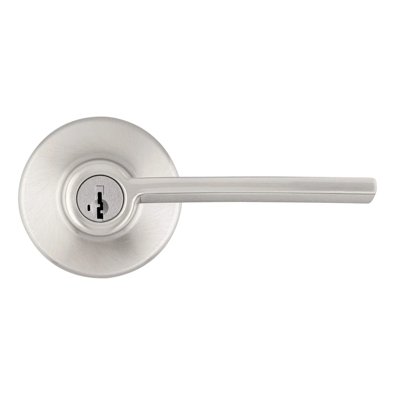 Kwikset 94050-633 Door Lever, Satin Nickel