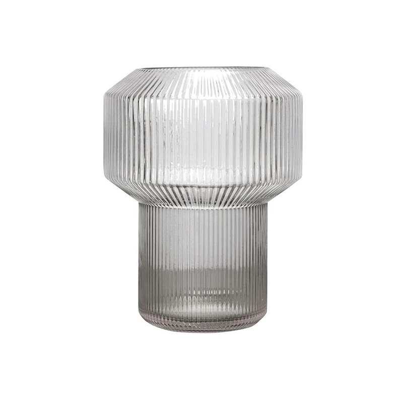 ByOn Rikke 5263919300 Vase Diameter 18.5 x 24.5 cm Clear Glass