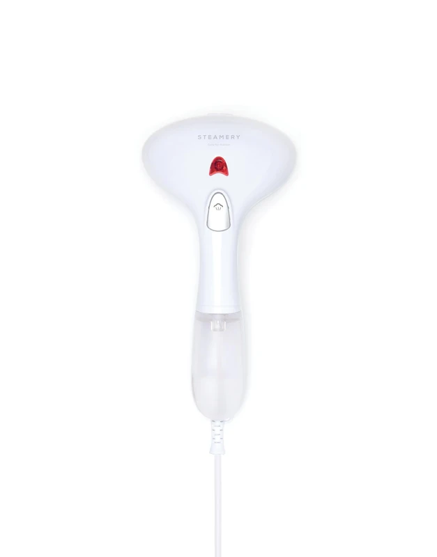 Steamery Handheld Clothes Steamer Cirrus 1, 1500W, Heat Up in 30 Seconds, Portable Travel User Friendly Wrinkles Remover, White