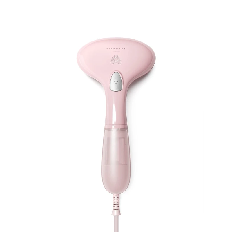 Steamery Handheld Clothes Steamer Cirrus 1, 1500W, UK Plug, Heat Up in 30 Seconds, Portable Travel User Friendly Wrinkles Remover, Pink