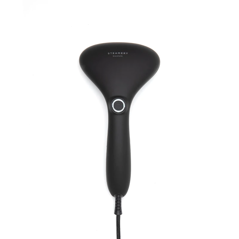 Steamery Handheld Clothes Steamer Cirrus 2, 1500W, UK Plug, Stainless Steel Mouthpiece, 25 Second Fast Heat Up, Garment Wrinkles Remover, Black