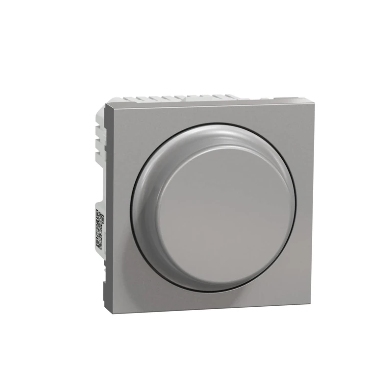 Schneider Electric NU351630W Rotary Dimmer Switch Zigbee Aluminium - Image 1