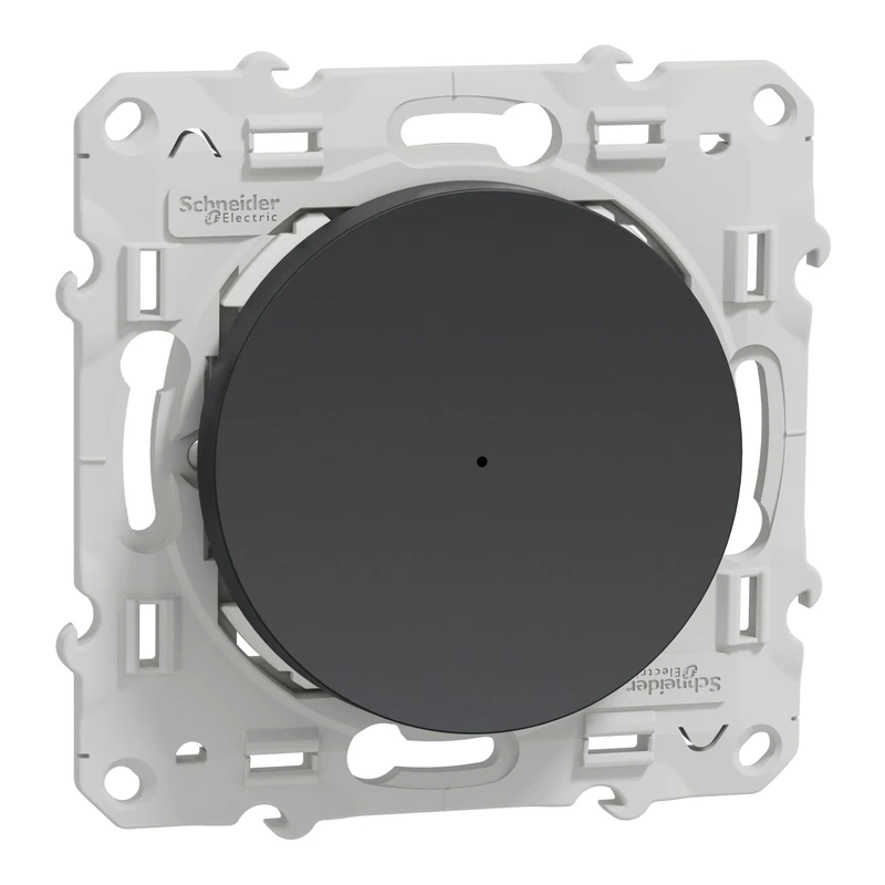Schneider Electric S540530W BP 3 Wire Zigbee Anthracite - Image 1