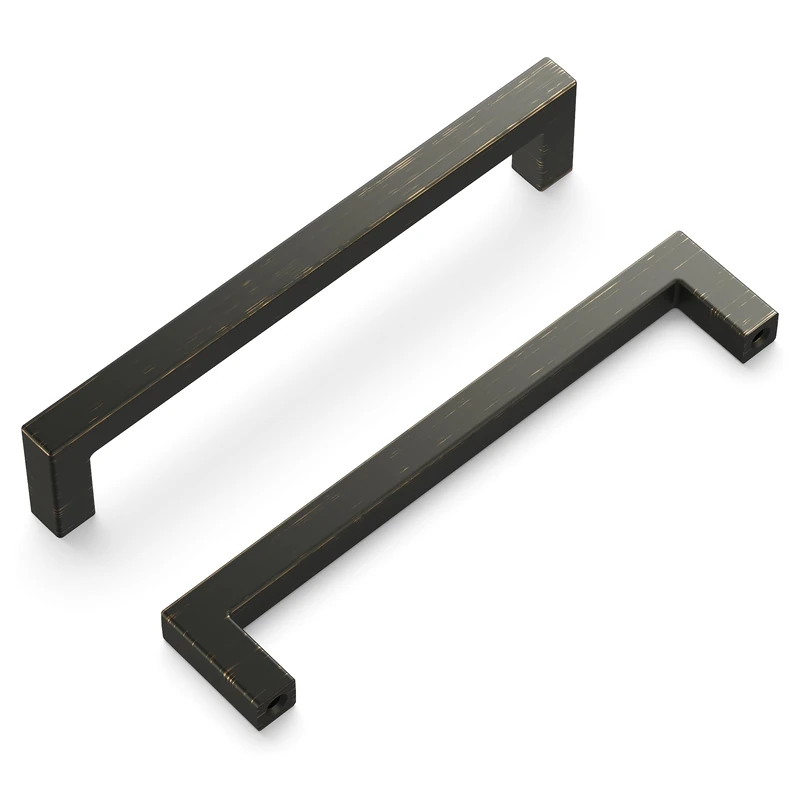 Hickory Hardware Skylight Collection Pull 5-1/16 Inch (128mm) Center to Center Vintage Bronze Finish (10 Pack) - Image 1