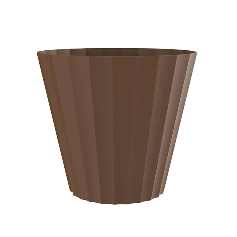 Doric planter Ø 26 x 23 cm bronze